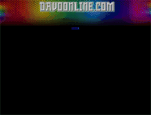 Tablet Screenshot of davoonline.com